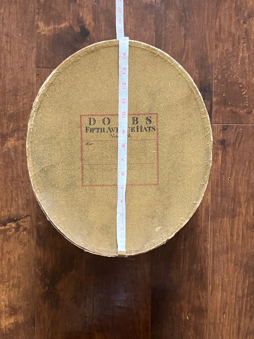 Vintage Hat Box - DOBBS Fifth Avenue Hats New York